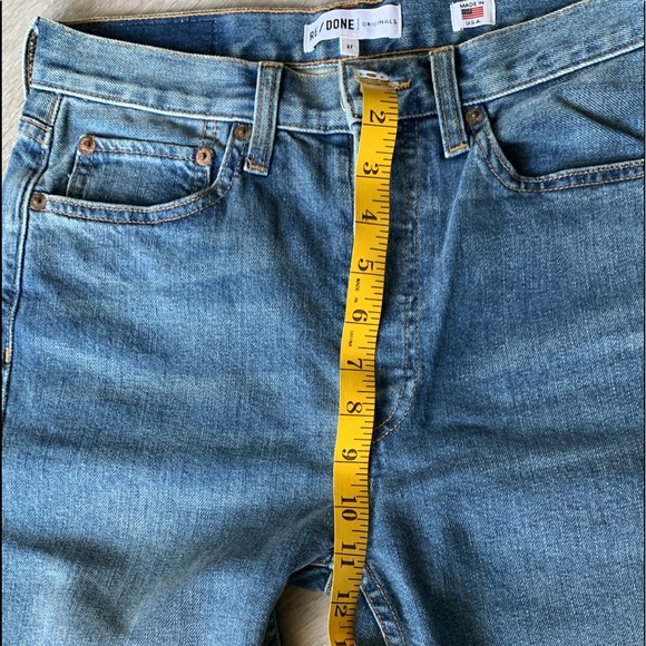 Re/Done High Rise Ankle Crop Stretch - Picture 8 of 8